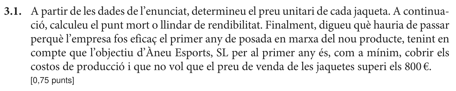 Enunciat · Apartat 3.1, part 1