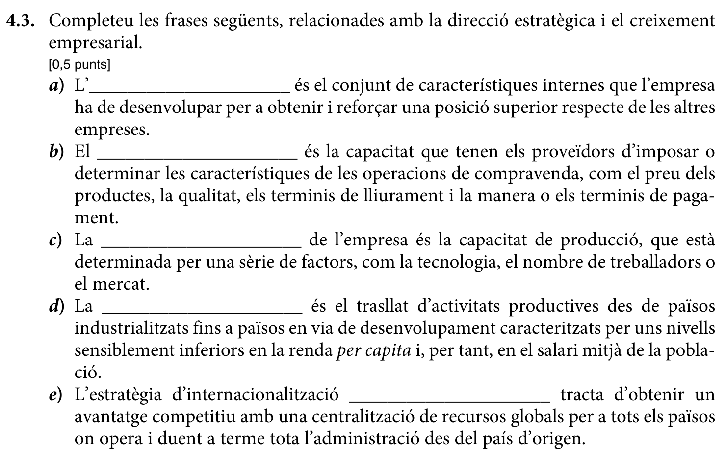 Enunciat · Apartat 4.3, part 1