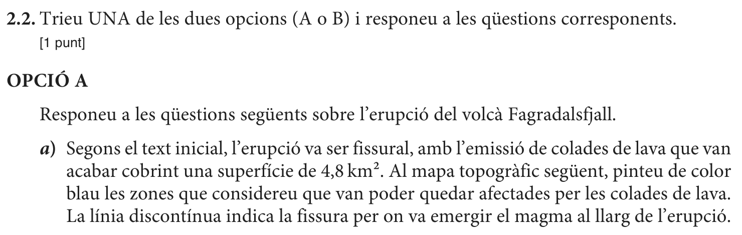 Enunciat · Apartat 2.2, part 1