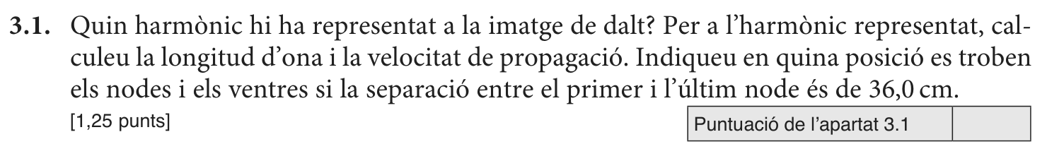 Enunciat · Apartat 3.1, part 1