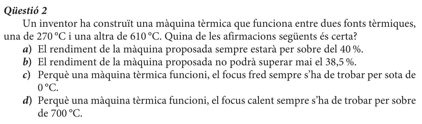 Enunciat · Qüestió 2, part 1