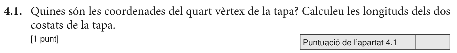 Enunciat · Apartat 4.1, part 1