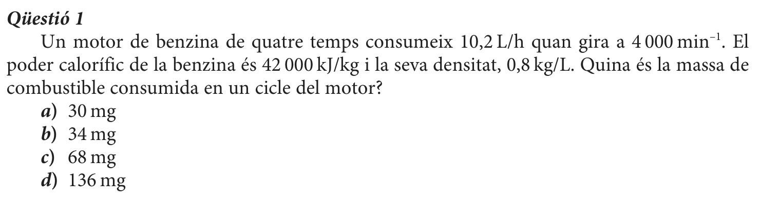 Enunciat · Qüestió 1, part 1