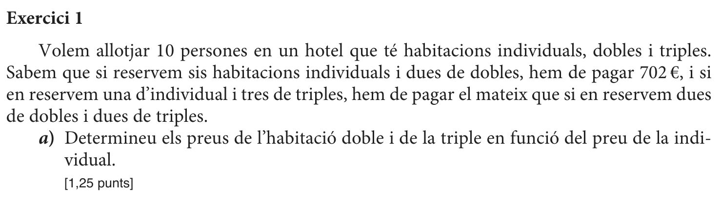 Enunciat, part 1