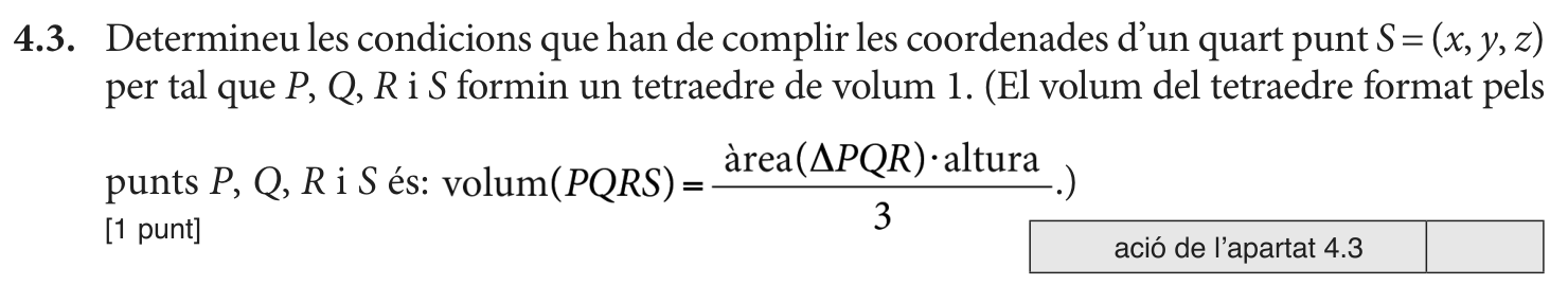 Enunciat · Apartat 4.3, part 1