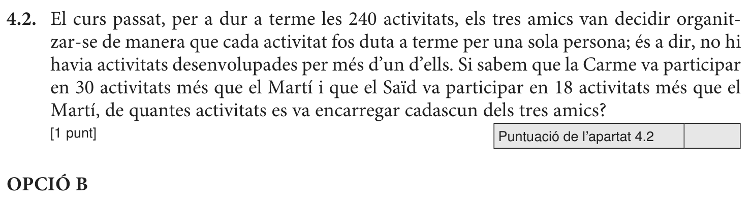 Enunciat · Apartat 4.2, part 1
