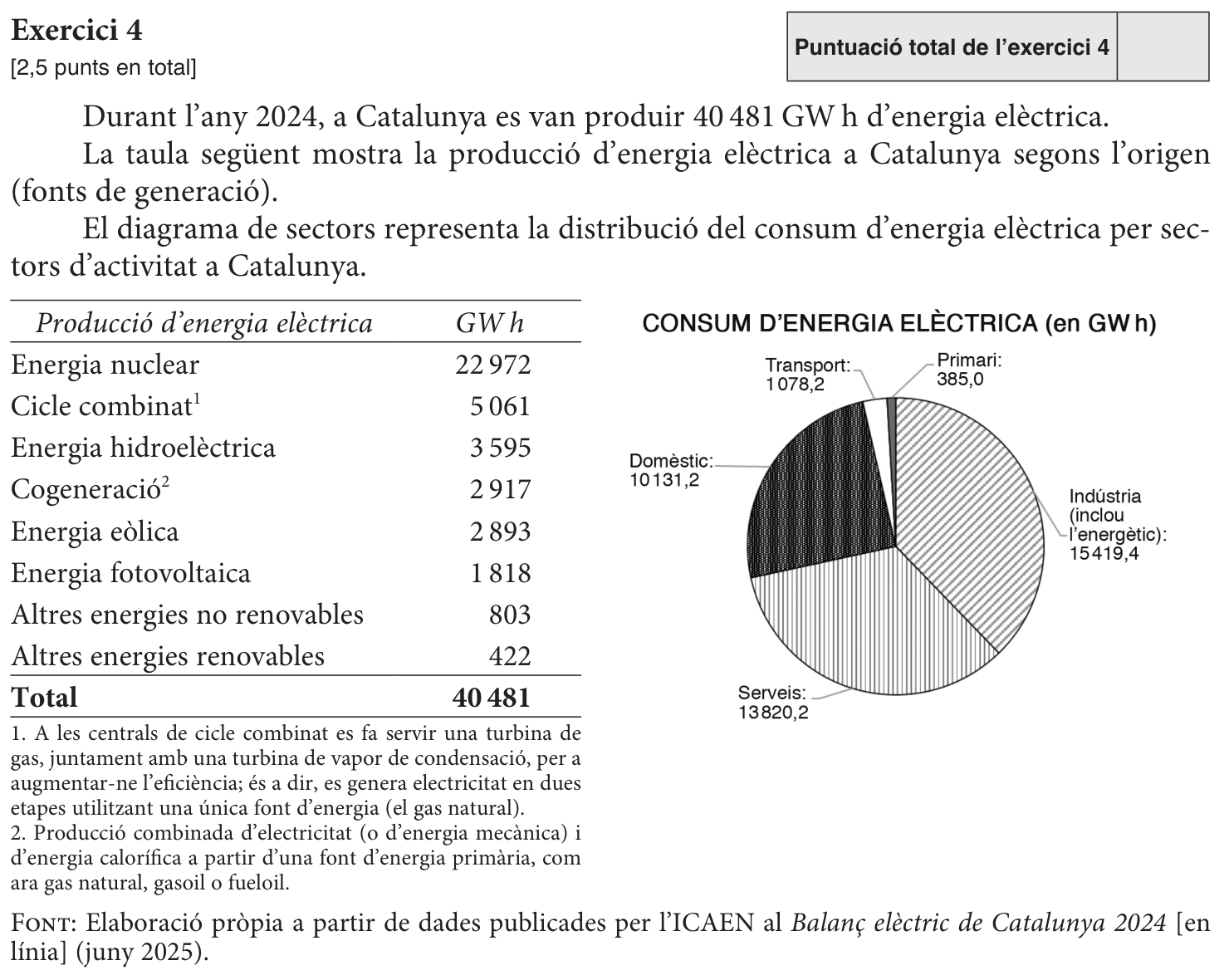 Enunciat comú · Exercici 4, part 1