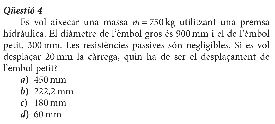 Enunciat · Qüestió 4, part 1